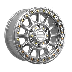 Rampage 6R Beadlock | Gloss Silver Machined