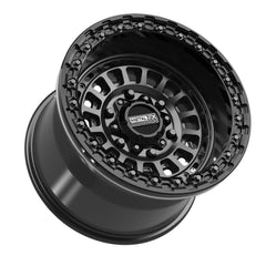 Sicario 6R Beadlock | Satin Black w/ Gloss Black Ring
