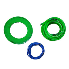 8-GA Amplifier Installation Wiring Kit - Green
