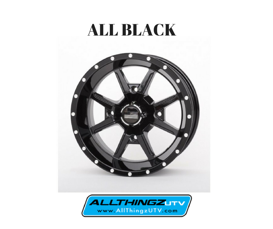New  Frontline 556 14x7 4+3 offset Wheels (lifetime warranty)