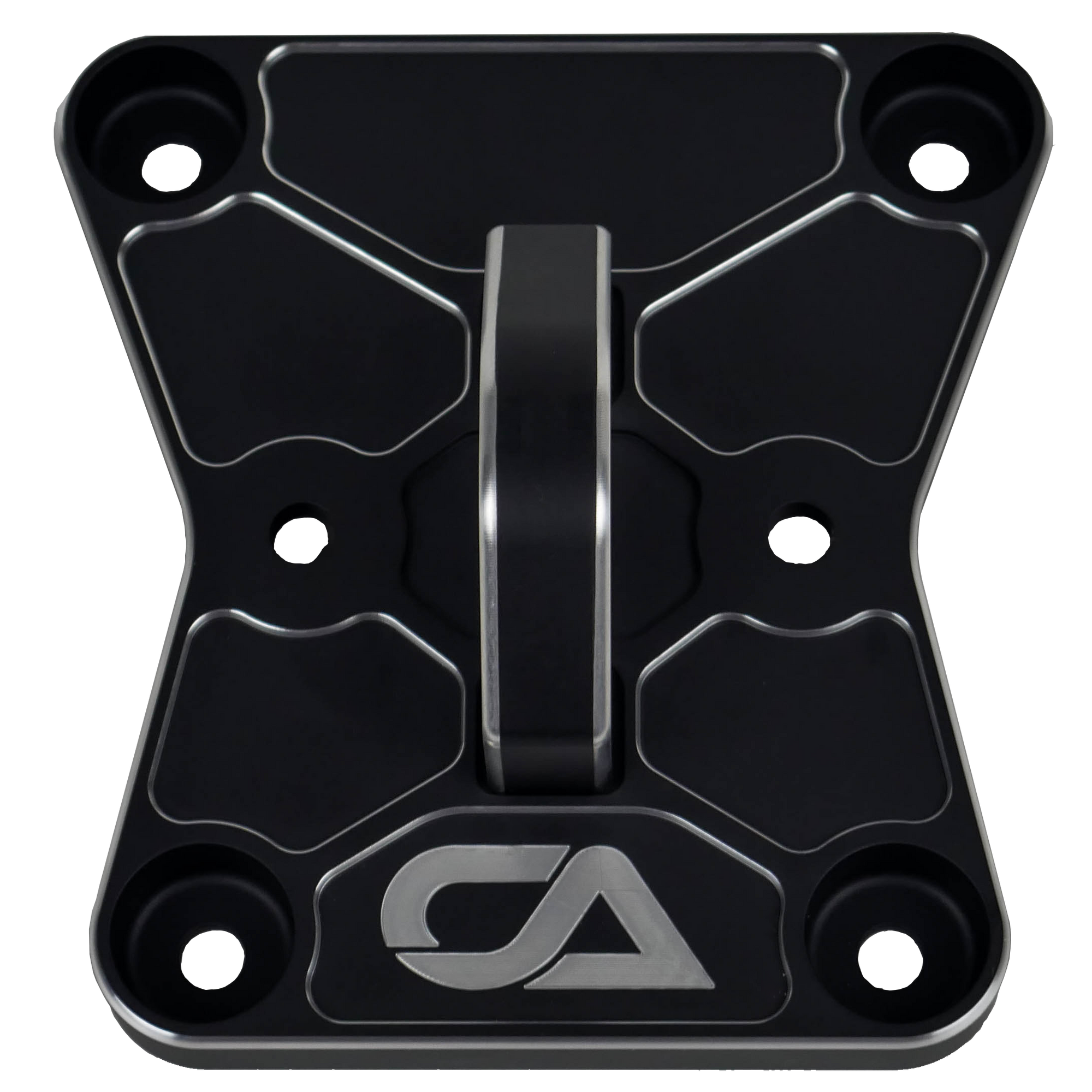 CA Technologies USA Pull Plate  3D scanned for perfect fitment and machined from 6061 aluminum with a finished thickness of 1" for maximum durability, the new 2022 Can-Am X3 pull plate is easy to install and built to last a lifetime.   OEM color matching ensures all CA Technologies USA parts will pair perfectly with your build. 