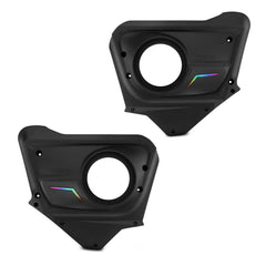 Can-Am Maverick X3 (2017-Up) Rear Door Speaker Panels with Digital LED Badge