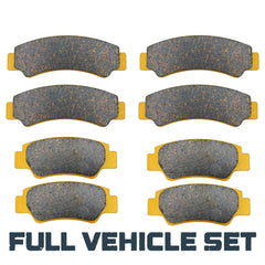 CFMoto CFORCE 600, 800, 1000 2019-2026 Ceramic Brake Pad Set