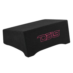 DFPU Under Seat 10” Shallow Subwoofer Enclosure | Sealed, Loaded, 600W RMS @ 2 Ohm