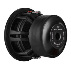 Black Diamond 12" High Excursion Subwoofer with Carbon Fiber Cone | 3500W RMS / 7000W MAX | Dual 1-Ohm Voice Coil