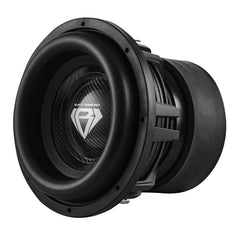 Black Diamond 12" High Excursion Subwoofer with Carbon Fiber Cone | 3500W RMS / 7000W MAX | Dual 1-Ohm Voice Coil