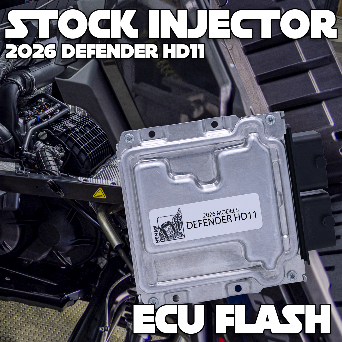 WSRD Stock Injector MG1 ECU Unlock & Flash | 2026 Defender HD11