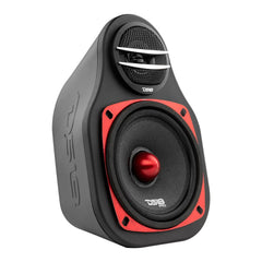 High Density Abs 2-Way Universal Pod 1 X 4" Loudspeaker and 1 X .5-1” Tweeter