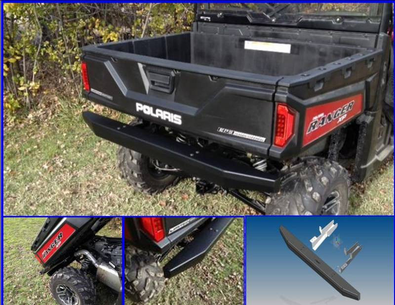 ATU Ranger XP900, Full Size Ranger 570 and Ranger XP1000 Rear Bumper