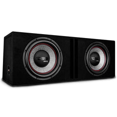Dual 12" Loaded Subwoofer Ported Enclosure With GEN-X124D 900 Watts RMS
