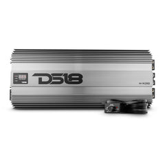 HOOLIGAN KO Silver 1-Channel Amplifier with Voltmeter 10000 Watts Rms @ 1-Ohm Made In Korea