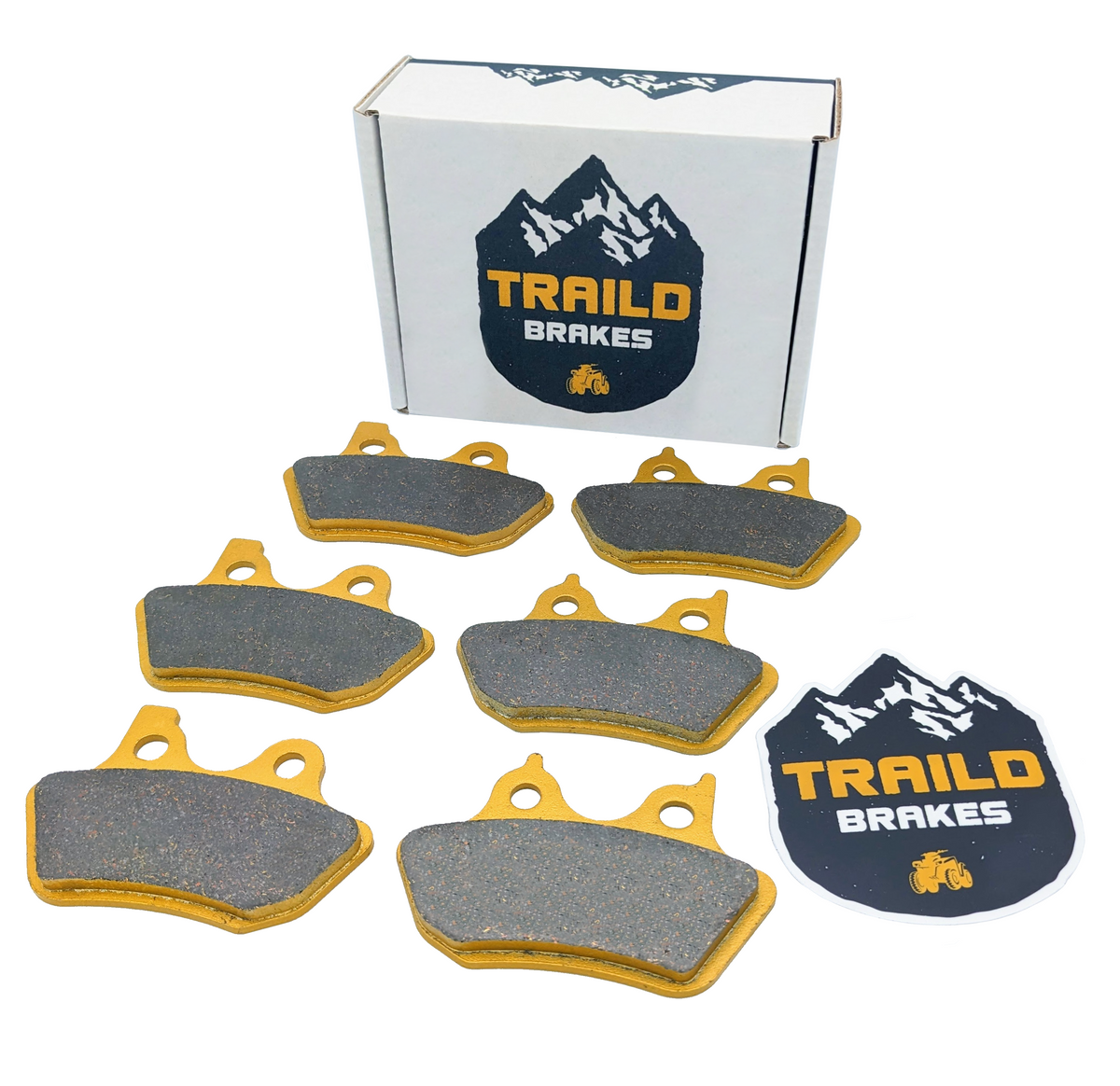Harley-Davidson Touring 2000-2007 Ceramic Brake Pad Set