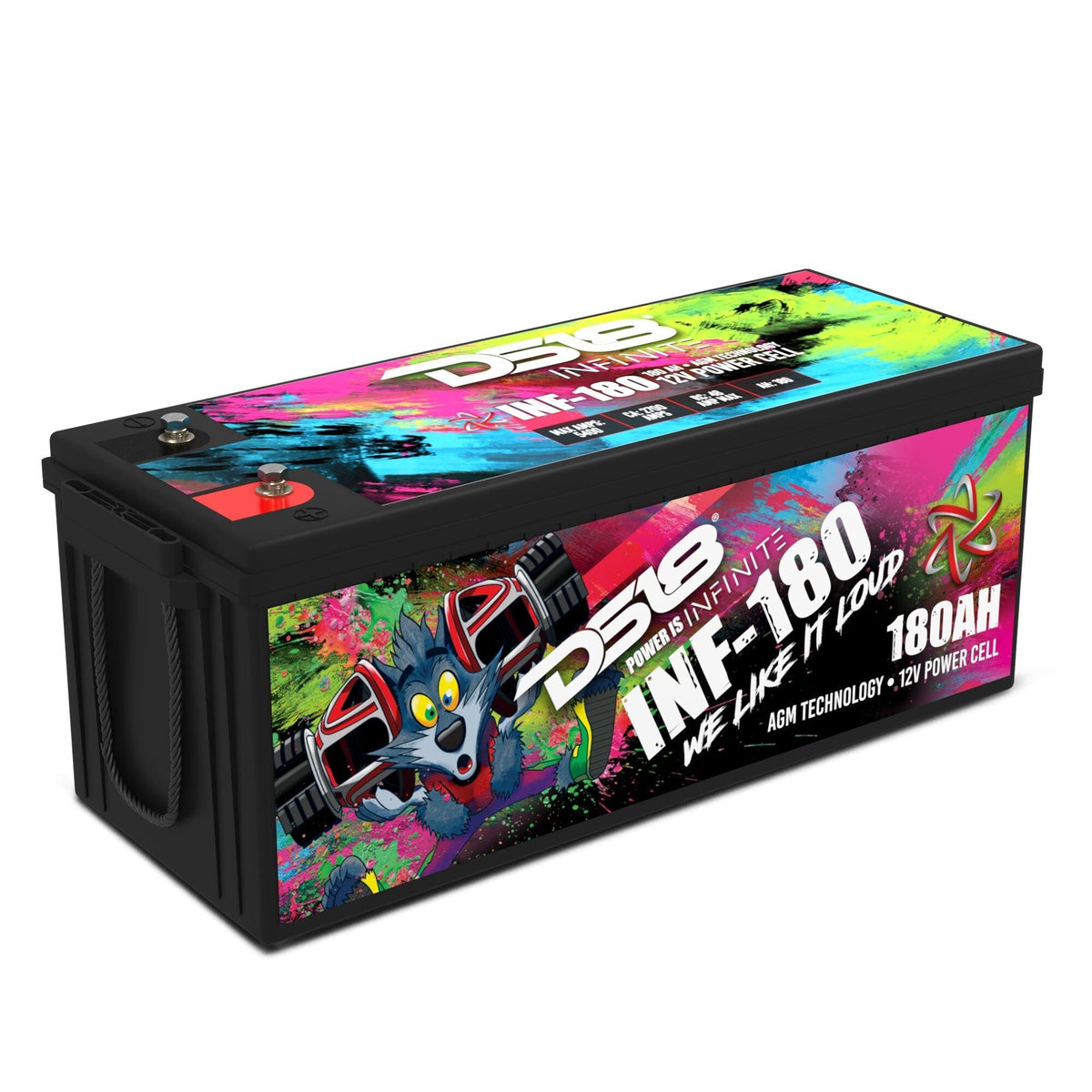 INFINITE 180 AH AGM Power Cell 12 Volt Battery