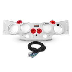 Jeep JK/JKU Overhead Sound Bar System Fits 4 X 8" Speakers (Not included) 4 X Tweeters PRO-TW4L and 2 X Drivers PRO-DRNSC1.5 and Harness Included- White