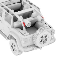 Tower Speaker Mounting Bracket For 4-Door JL Jeep Roll Cages