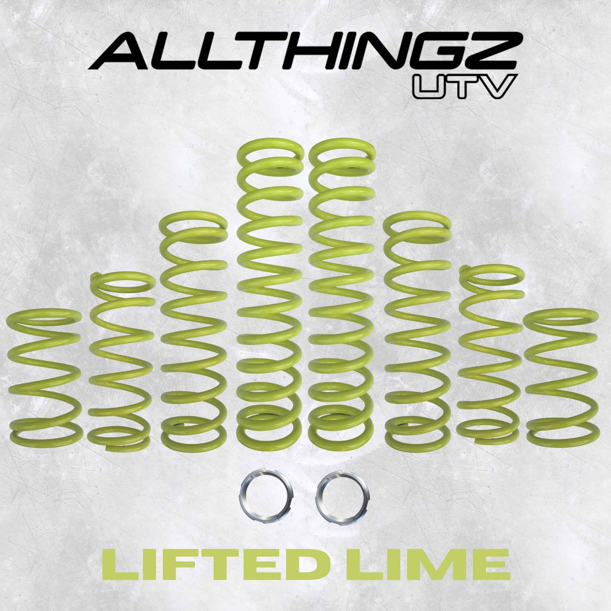 Polaris RZR Pro XP 4 Seater Portal Gear Lift Spring Kit Upgrade