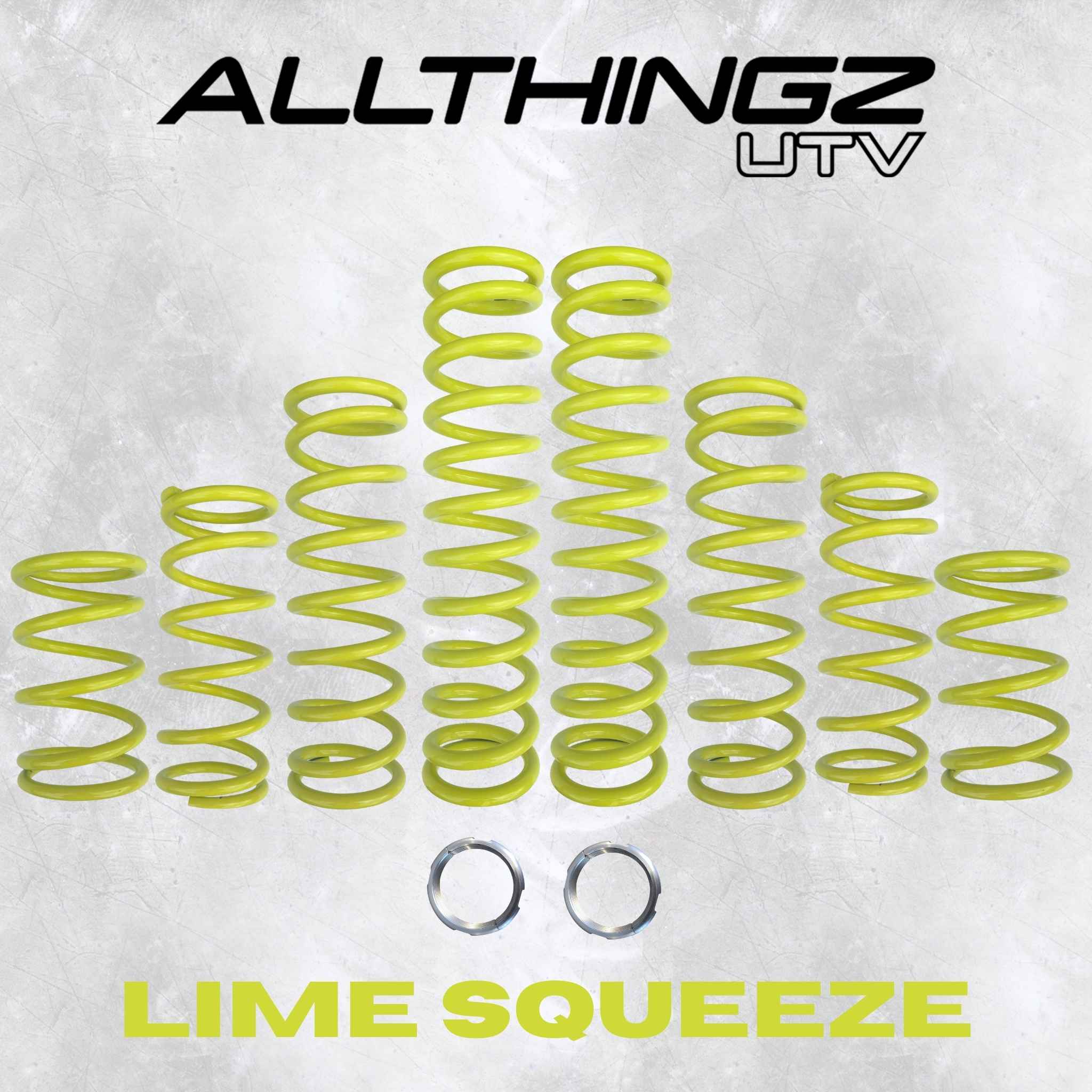 Polaris RZR XP 1000 Highlifter 4 Seater Dual Rate Spring Kit (Walker Evans Shocks)(2014+)