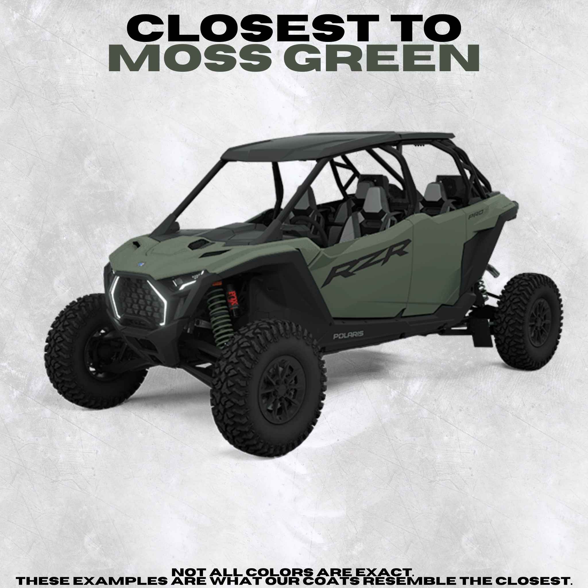 Polaris RZR Pro S 4 Seater Tender Spring Kit (Walker Evans Shocks)