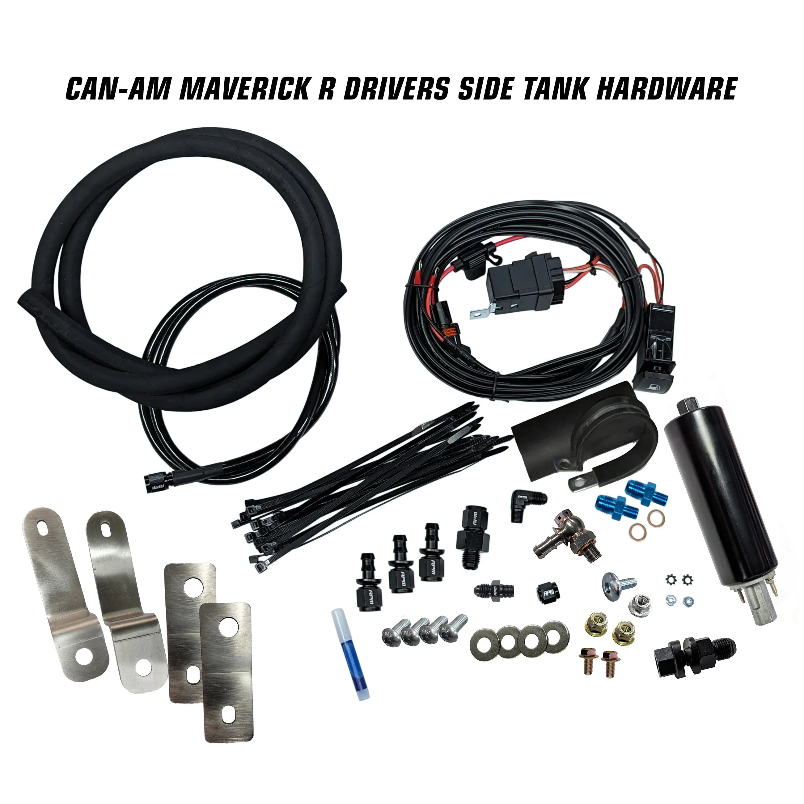 RPM Can-Am Maverick R 9 Gallon Auxiliary Fuel Tank Kit
