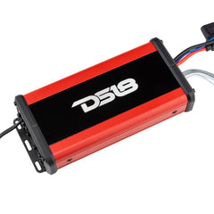 2014-Up Harley-Davidson Street Glide or Road Glide Rear Upgrade Package - 2x PRO Mid-Range w/ Driver | 1x Marine Amp