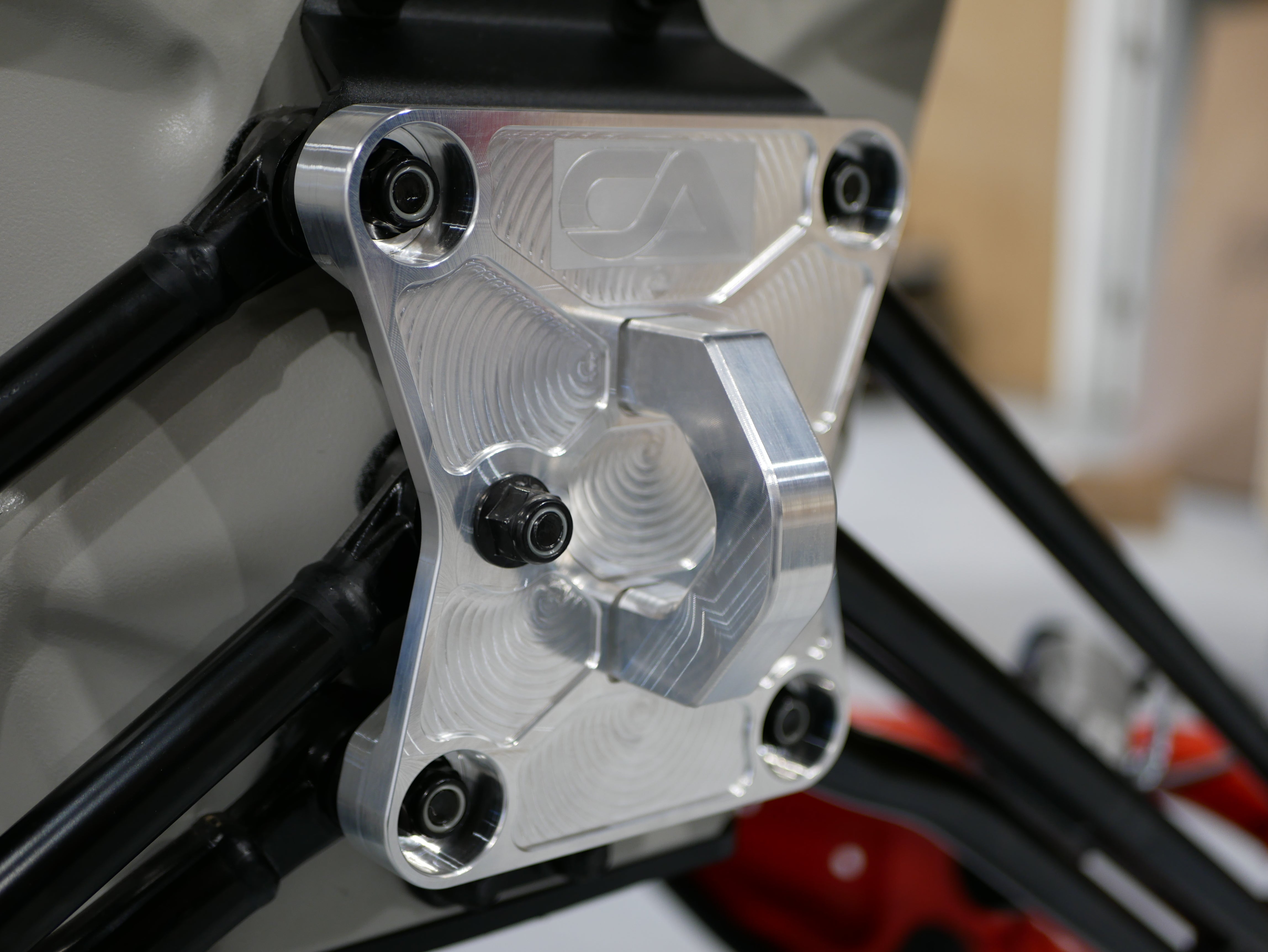 CA Technologies USA Pull Plate  3D scanned for perfect fitment and machined from 6061 aluminum with a finished thickness of 1" for maximum durability, the new 2022 Can-Am X3 pull plate is easy to install and built to last a lifetime.   OEM color matching ensures all CA Technologies USA parts will pair perfectly with your build. 
