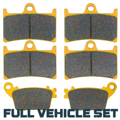 Yamaha YZF-R6 2017-2026 Ceramic Brake Pad Set