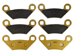 Polaris Scrambler 850 2013-2026 Ceramic Brake Pad Set
