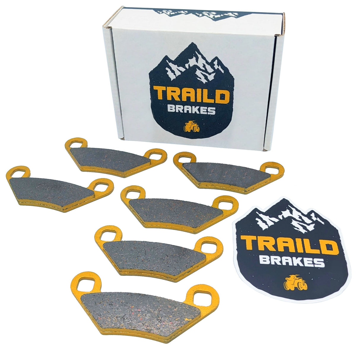 Polaris Sportsman 850/570/550/450 2009-2026 Ceramic Brake Pad Set