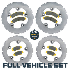 CFMoto U10 PRO/U10XL PRO 2025-2026 Ridge Rider Rotor and Pad Kit