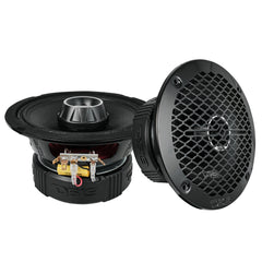 Pro Audio Hybrid Speaker Bundle: 6.5" & 6x9" Midrange Speakers with Built-In Compression Tweeters