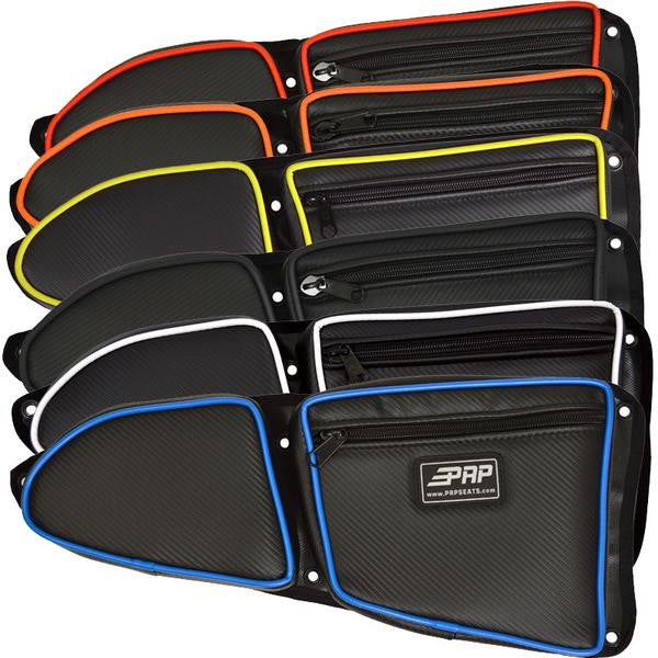 PRP RZR Door Bags with Knee Pads 