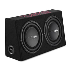 Loaded 10” Subwoofer + Passive Radiator Enclosure for Pickup Trucks