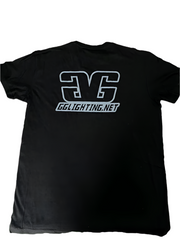 GGlighting Black 100% Cotton T-Shirt