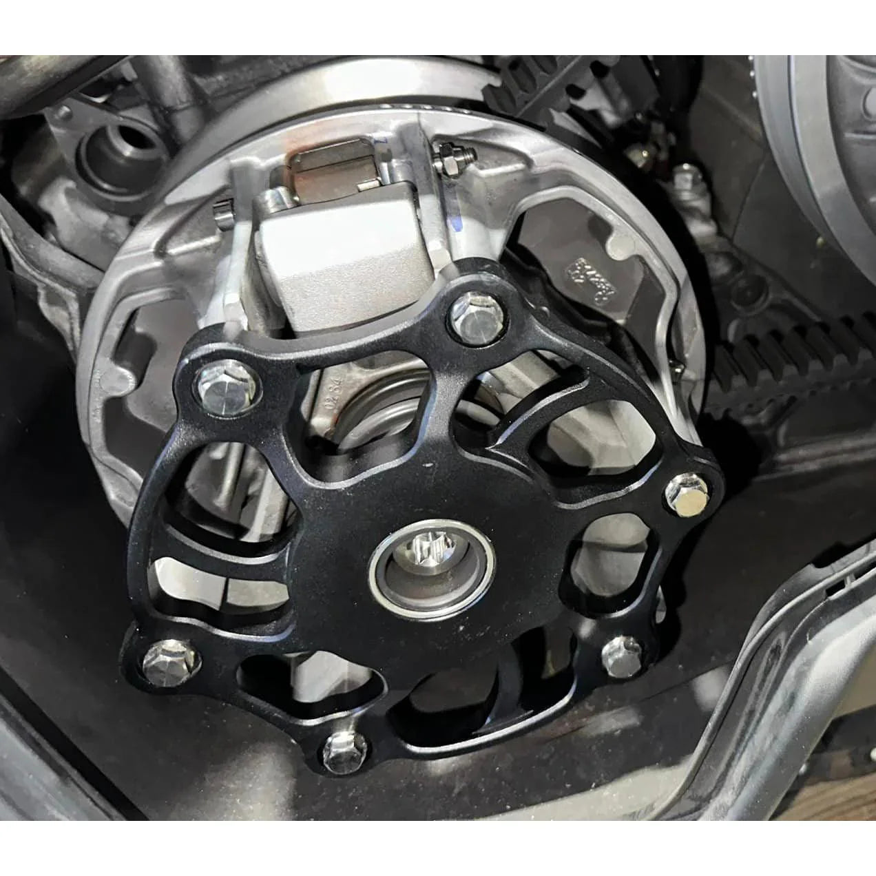 RMK Boost & 9r P22 Billet Lightweight COOLER Primary Clutch Cover Brace - RPM SXS
