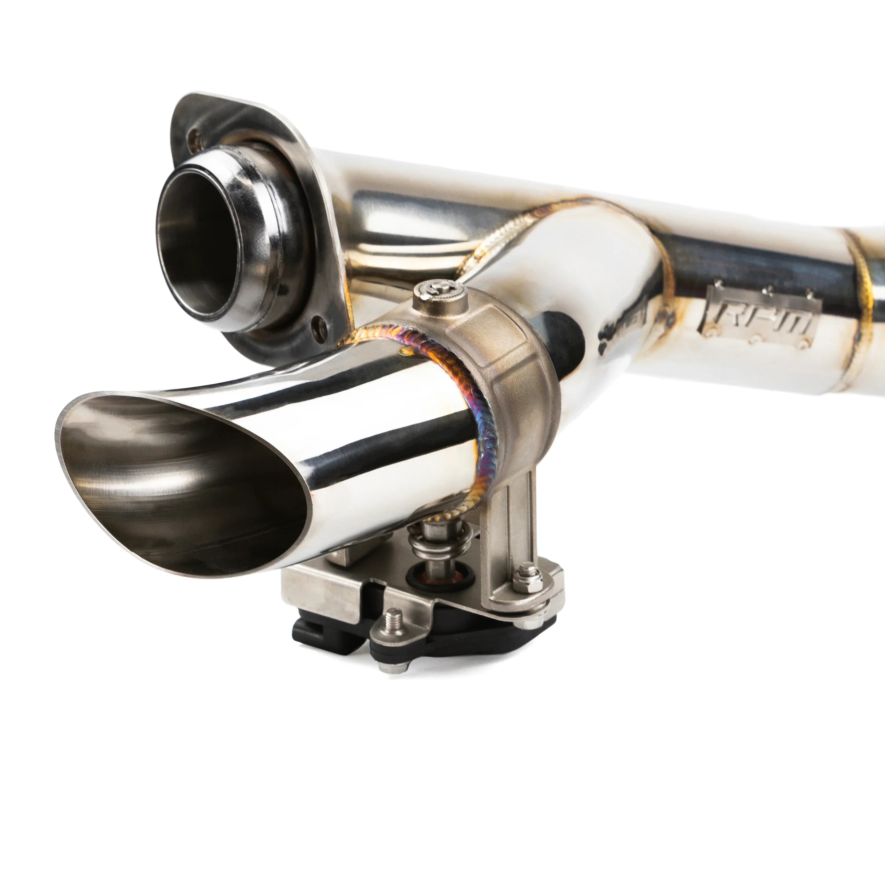 RPM SxS Polaris General 1000 2.5" E-valve Captain's Choice Side Dump Exhaust - RPM SXS