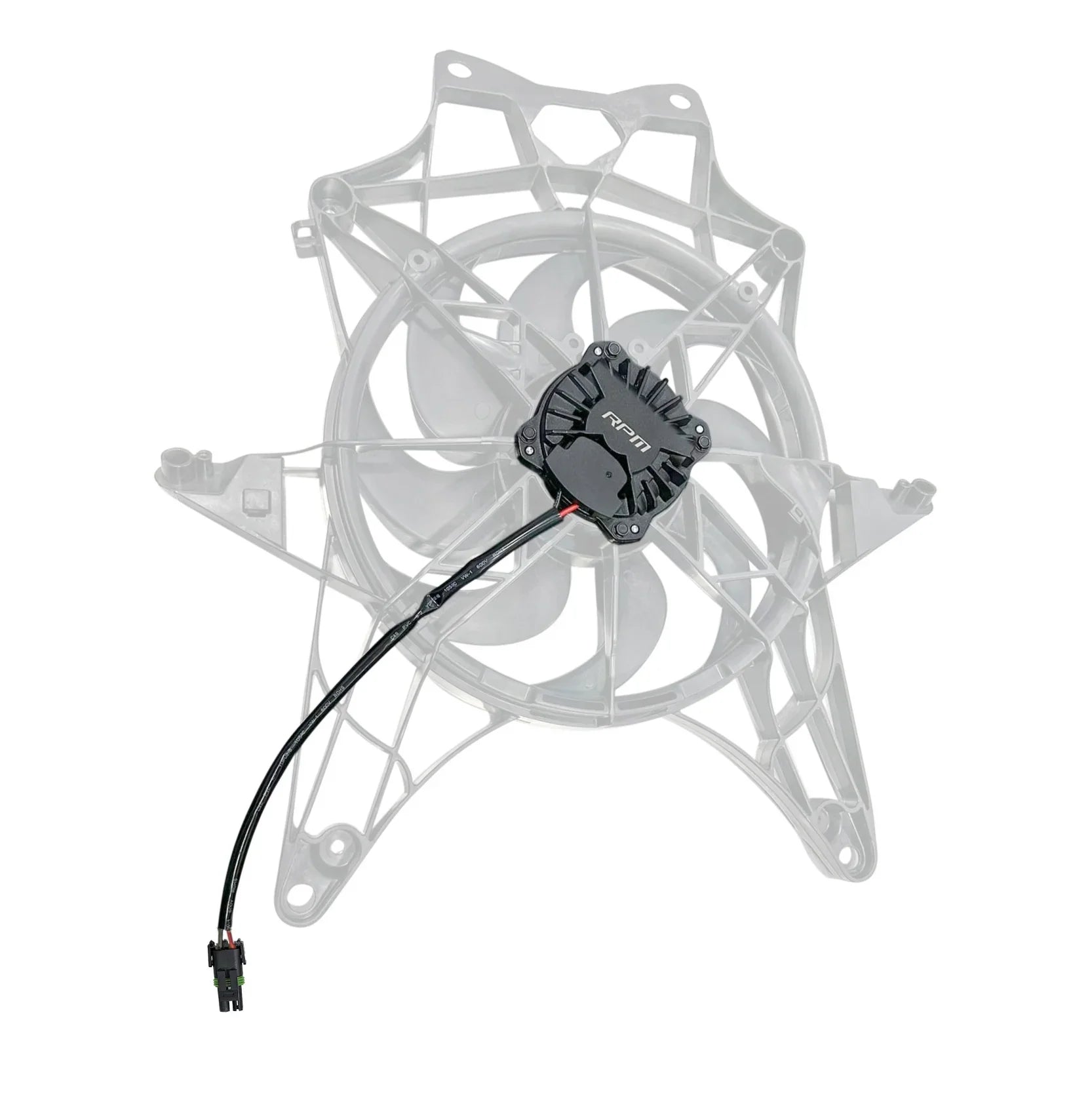 RPM Can-Am Maverick X3 MAX-CFM Brushless Radiator Fan Motor Upgrade Kit
