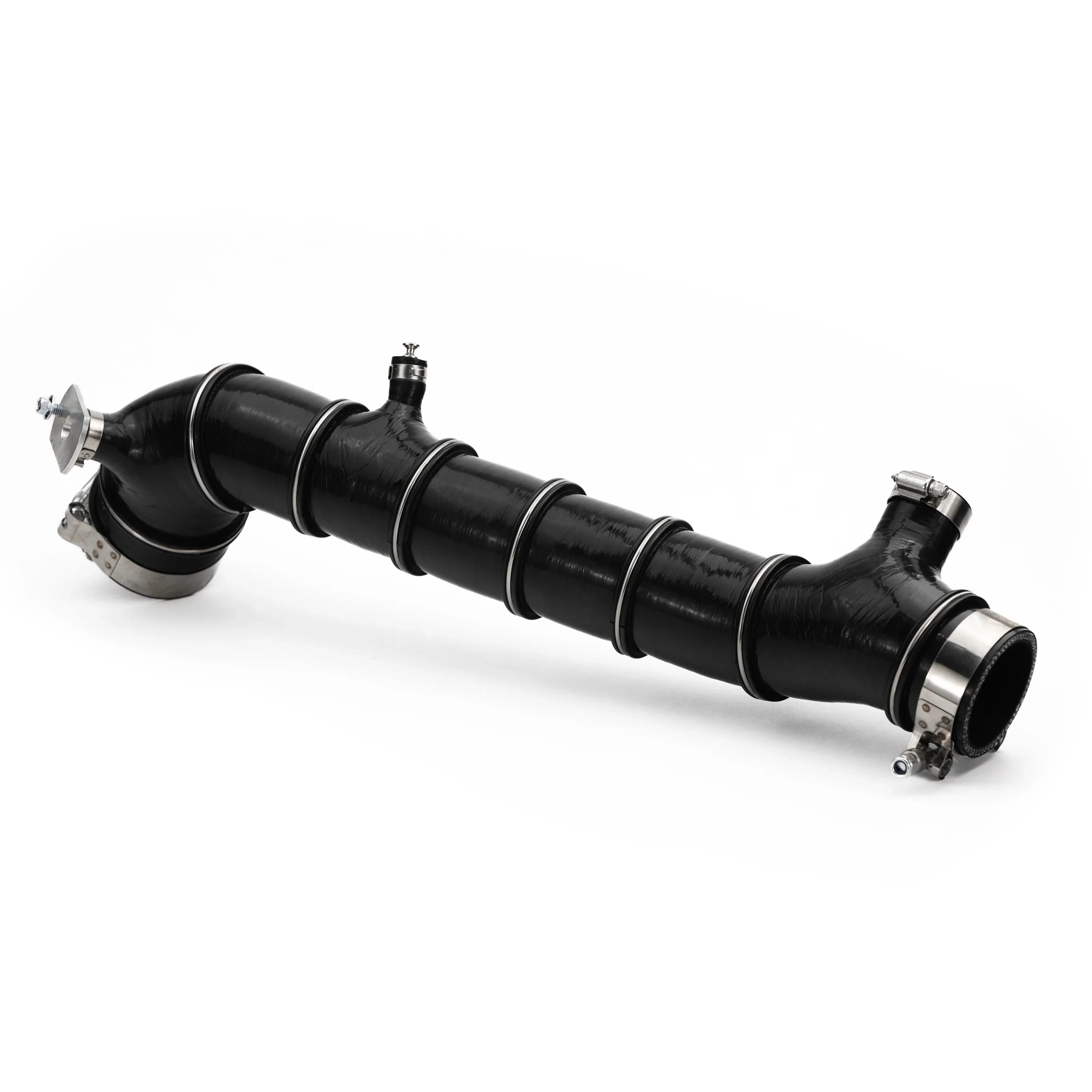 RPM SxS Wire Reinforced 5ply Silicone Charge Tube - Polaris RZR Turbo XP PRO XPT Turbo S & Turbo R - RPM SXS