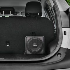 Dual 8" Loaded High End Aluminum Subwoofer Enclosure 300 Watts Rms