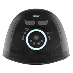 TLV 6.5" Amplified With Battery Self Powered Party Speaker With RGB LED Lights Bluetooth and TWS 200 Watts