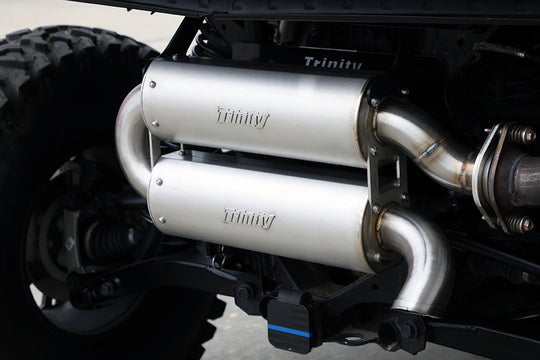 POLARIS XPEDITION DUAL MUFFLER EXHAUST - SLIP ON