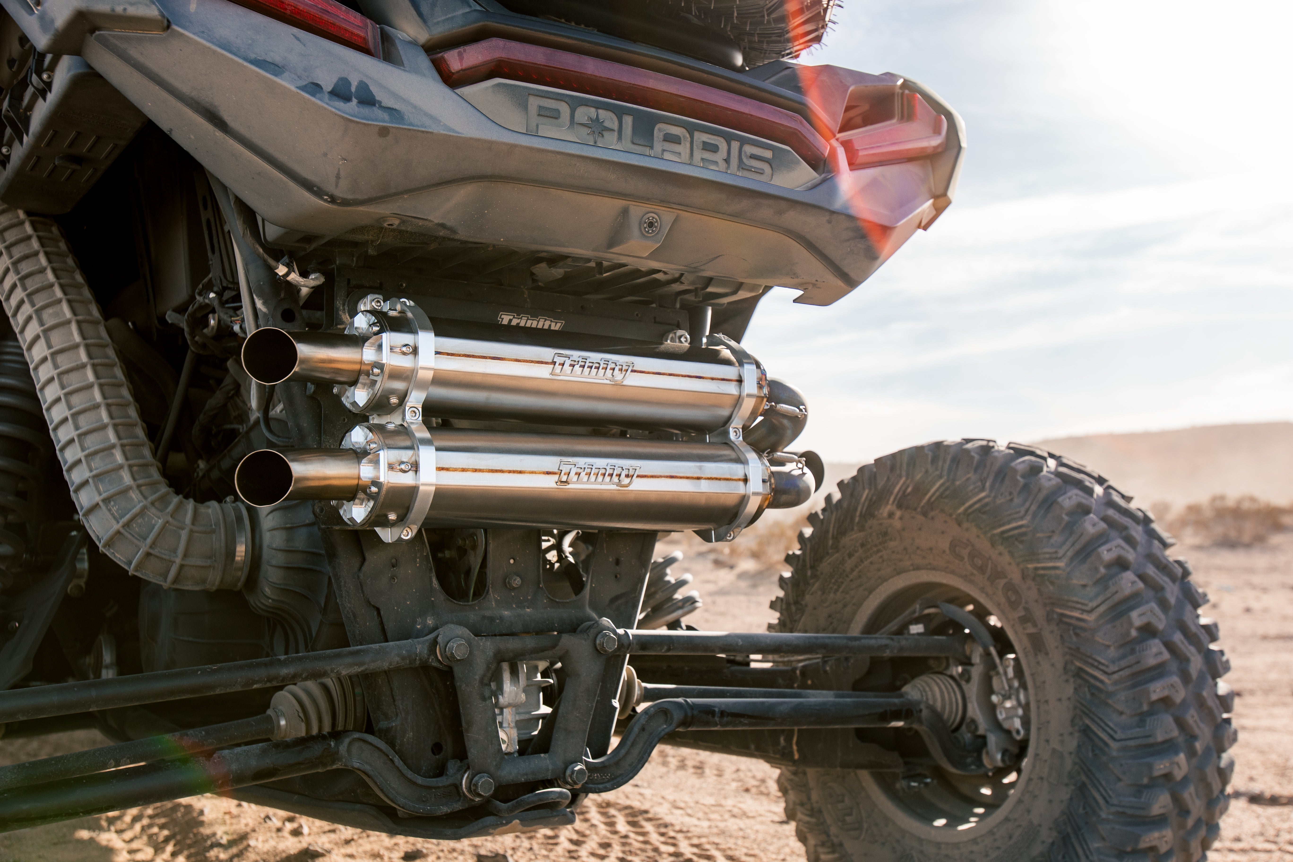 RZR PRO XP / TURBO R EXHAUST - STAINLESS STEEL - FULL SYSTEM