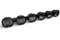 6 Light U-Con Interlocking Off Road LED Pod With Amber or White DRL Running Light