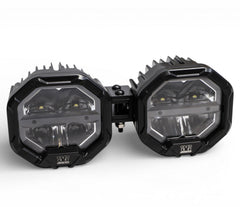 2 Light U-Con Interlocking Off Road LED Pod With Amber or White DRL Running Light