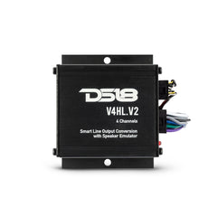 Hi/Lo Converter 4-Channel with Speaker Emulator (Remote out)