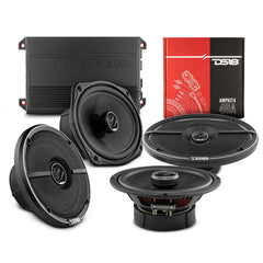 DS18 2015-2020 Chevy Tahoe Front and Back Doors Speakers Good Upgrade/Replacement Package 1600 Watts