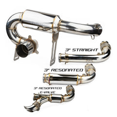 RPM X3 FULL 3" Exhaust Monster Core Muffler & Mid Pipe Can Am Maverick X3 Turbo, R, & RR 2017-2025

