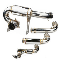 RPM X3 FULL 3" Exhaust Monster Core Muffler & Mid Pipe Can Am Maverick X3 Turbo, R, & RR 2017-2025
