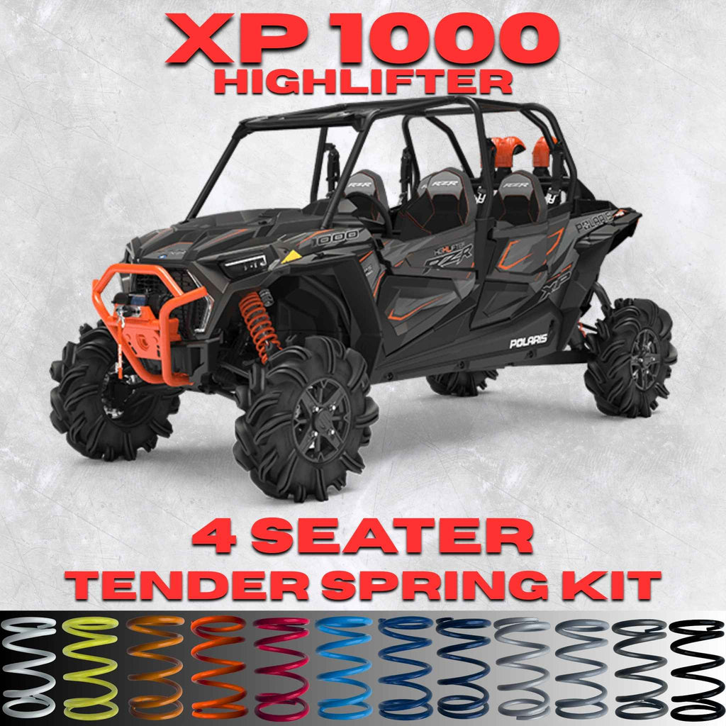 Polaris RZR XP 1000 Highlifter 4 Seater Tender Spring Kit