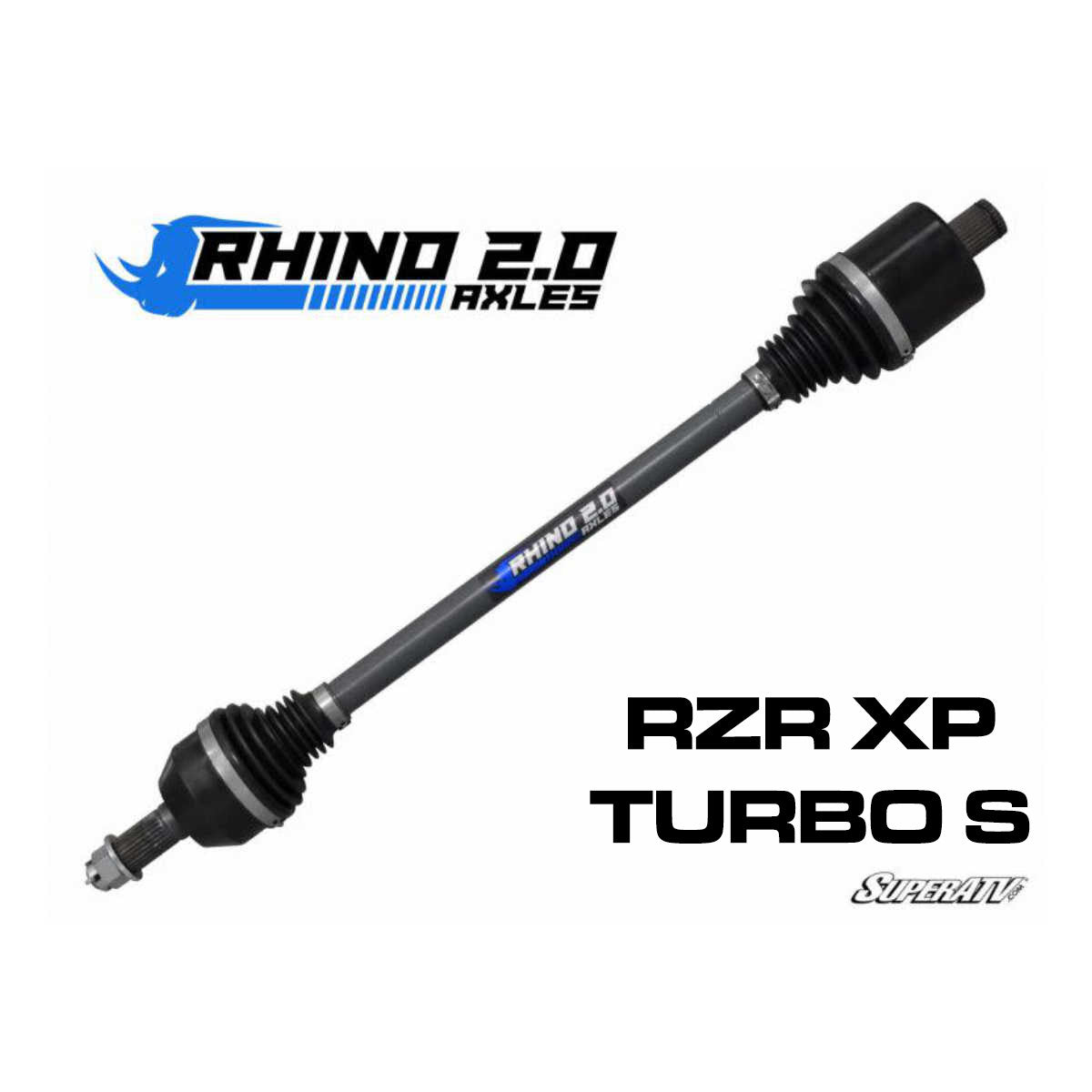 Polaris RZR XP Turbo S Heavy Duty Axles - Rhino 2.0