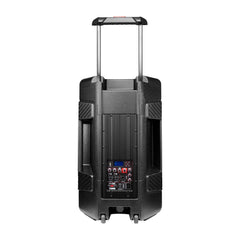 ZUMBA LOUD 15" High-Powered Amplified Professional Speaker System With Bluetooth and TWS 1000 Watts